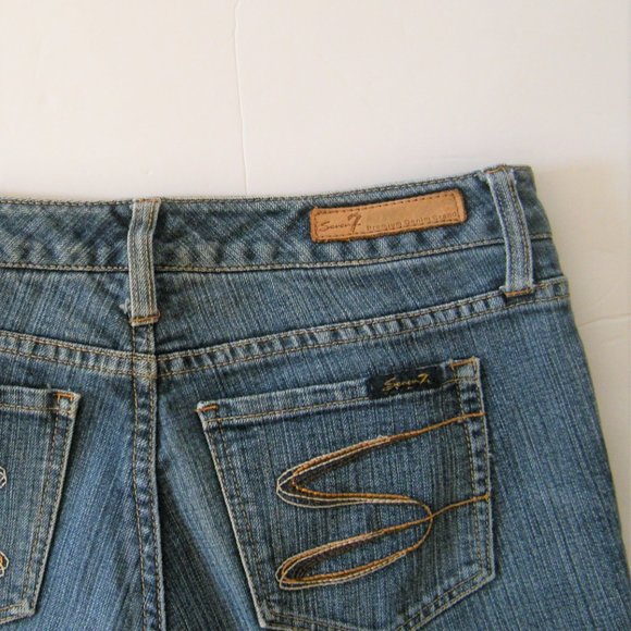 Seven7 Jeans Size 8 Premium Denim Brand - Picture 7 of 11